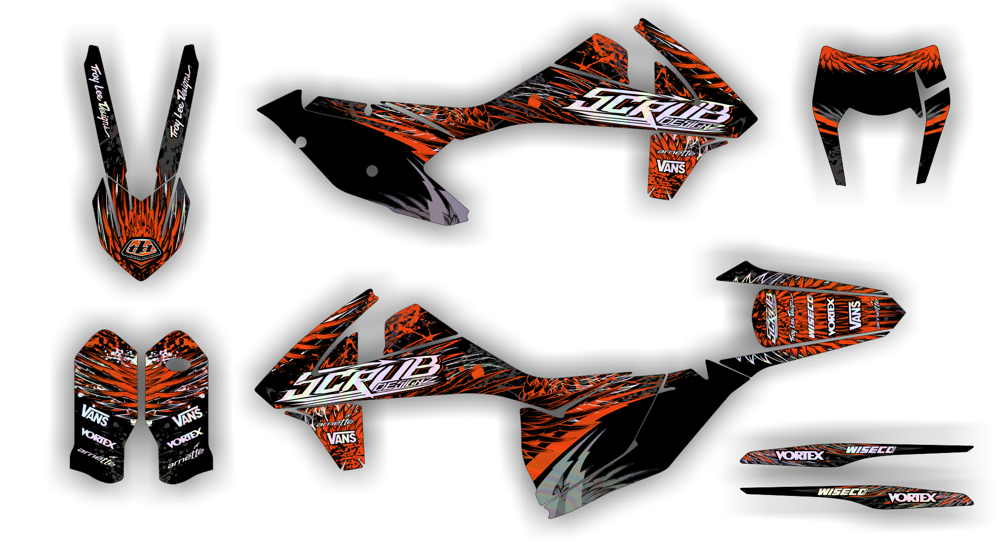 Stock Kit - 498 - Ktm EXC-EXC-F 17-19 - RAVEN LE