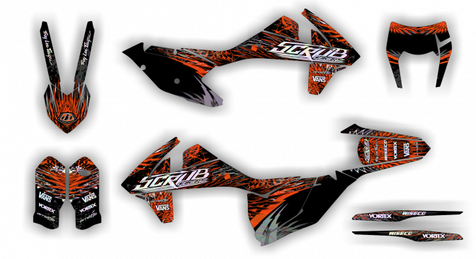 Stock Kit - 498 - Ktm EXC-EXC-F 17-19 - RAVEN LE