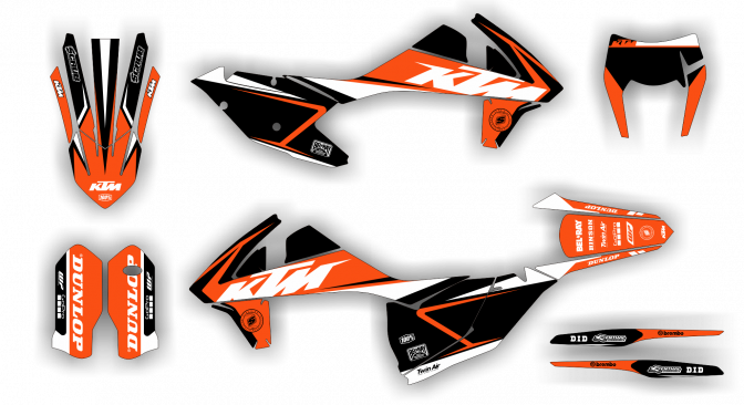 Stock Kit - 504 - KTM EXC 17-19 - K17 LE