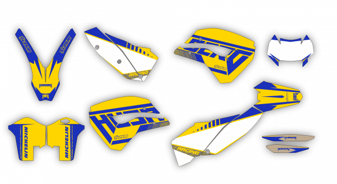 Stock Kit - 506 - Husaberg TE 11-12 - FACTORY REPLICA 2 LE