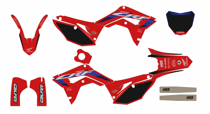 Stock Kit - 515 - Honda CRF 450R 17-20 - CUSTOM