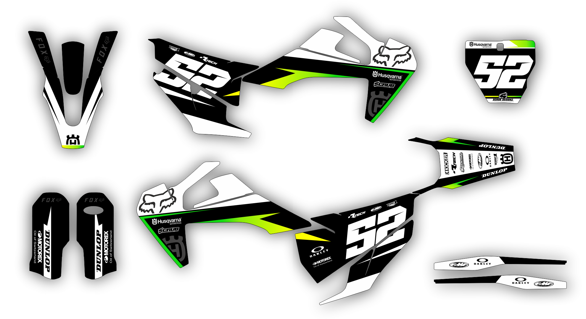 Stock Kit - 520 - HUSQVARNA TC-FC 19-22 - H-SE1068 R1