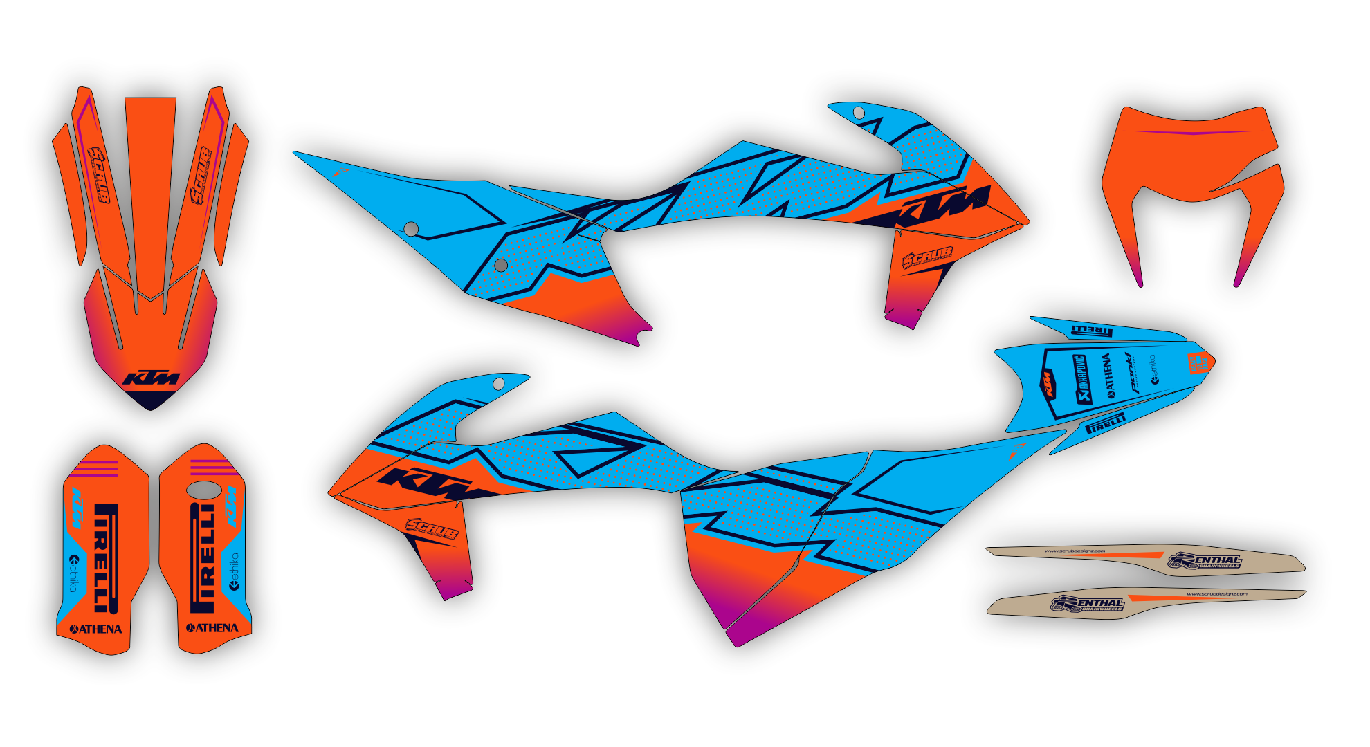 Stock Kit - 523 - Ktm EXC 20-23 - K21 R1