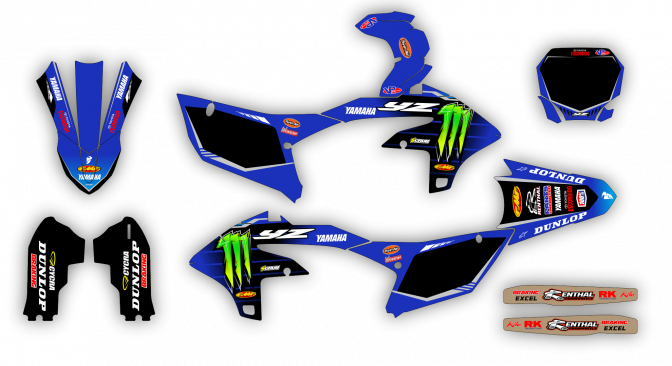 Stock Kit - 530 - Yamaha YZF 450 23 - FACTORY REPLICA 4 LE