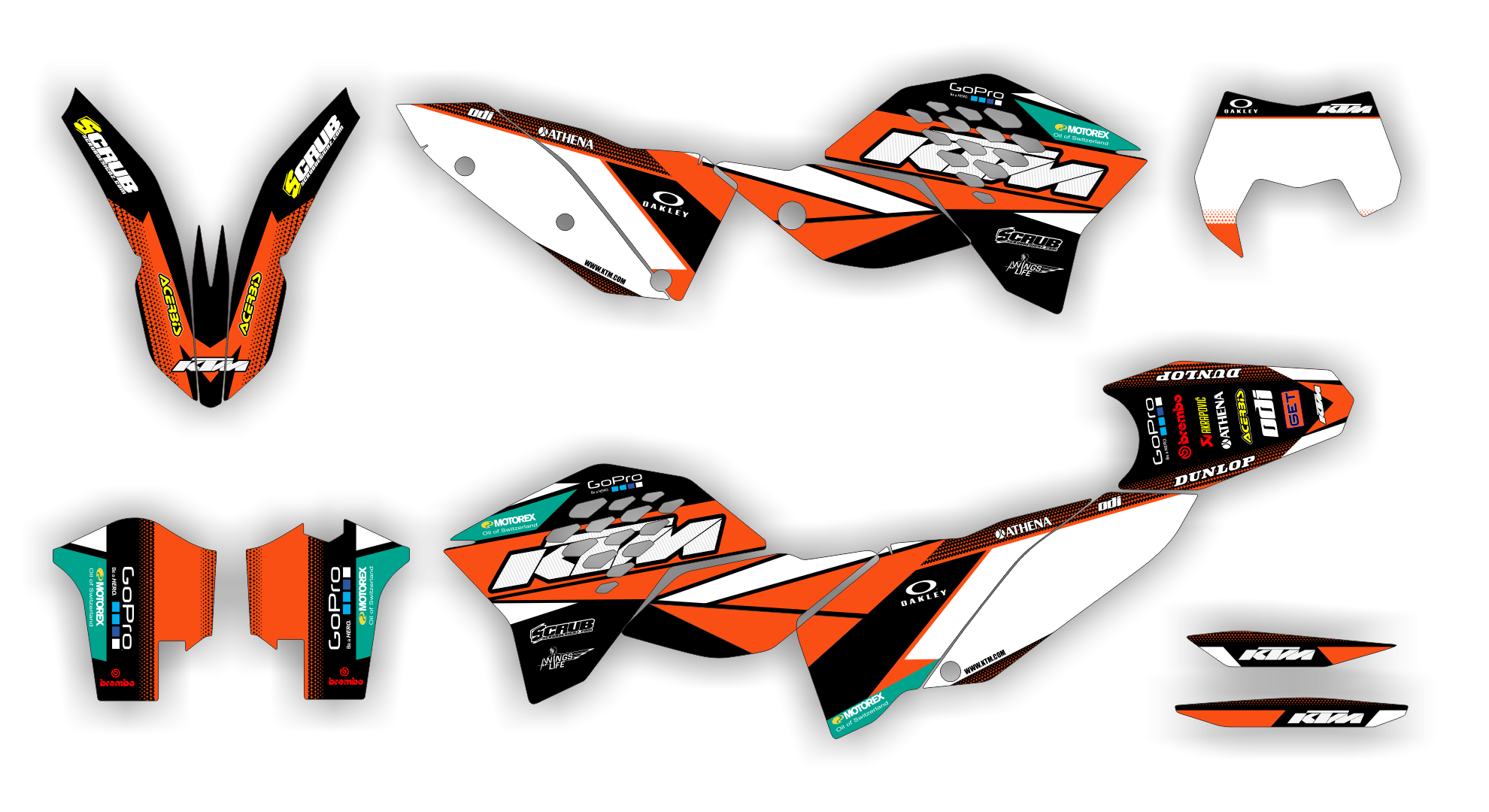 Stock Kit - 531 - Ktm EXC-EXC-F 08-11 - K11 ST