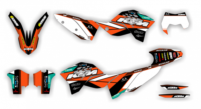Stock Kit - 531 - Ktm EXC-EXC-F 08-11 - K11 ST