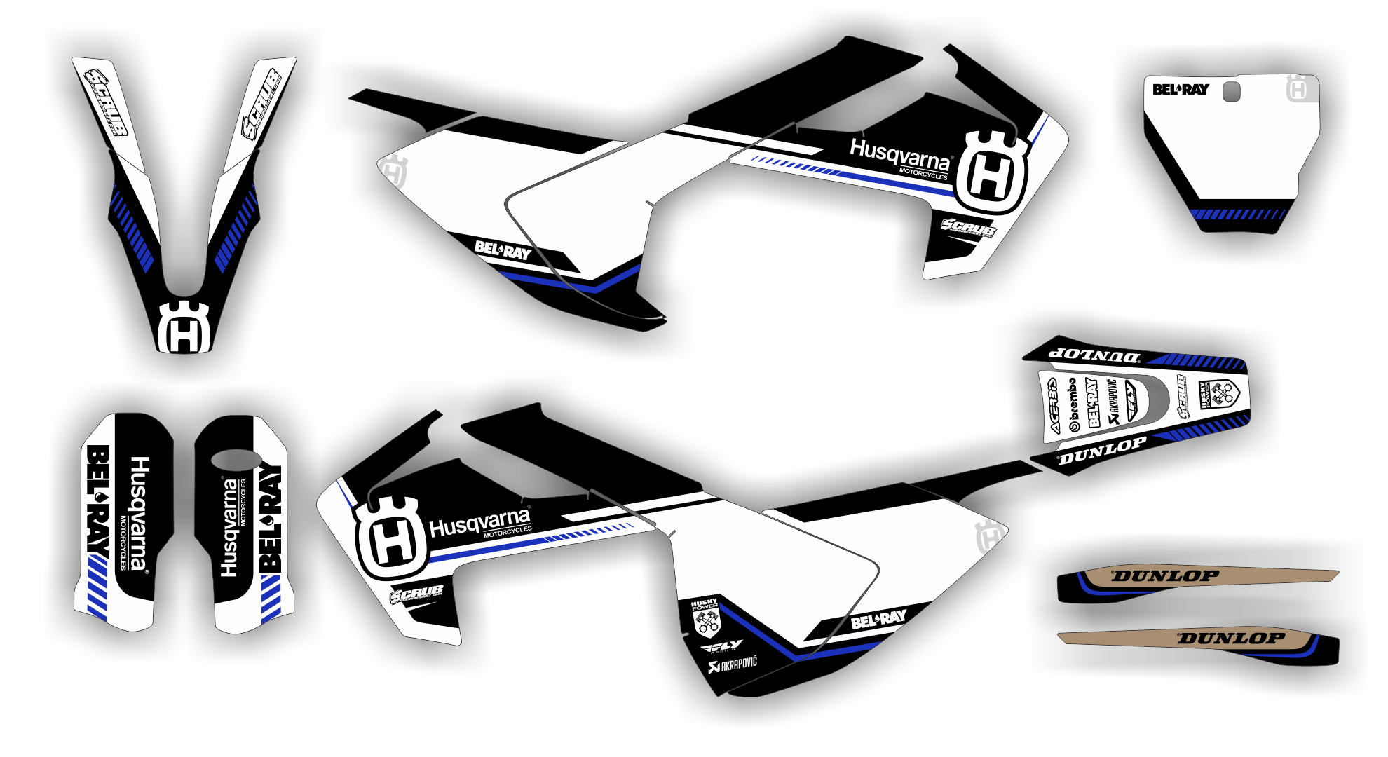 Stock Kit - 534 - Husqvarna TC-FC 16-18 - H5 R1 - E