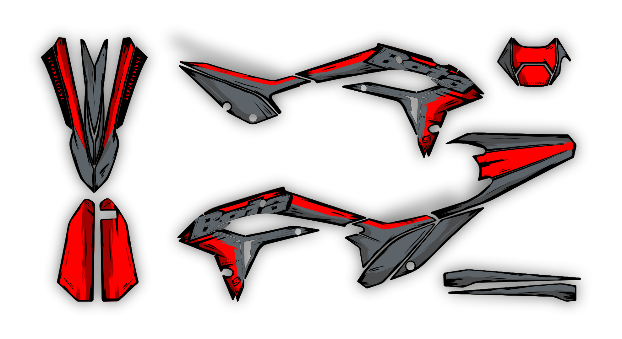 Stock Kit - 535 - Beta X-TRAINER 23-24 - CUSTOM ARTLEX