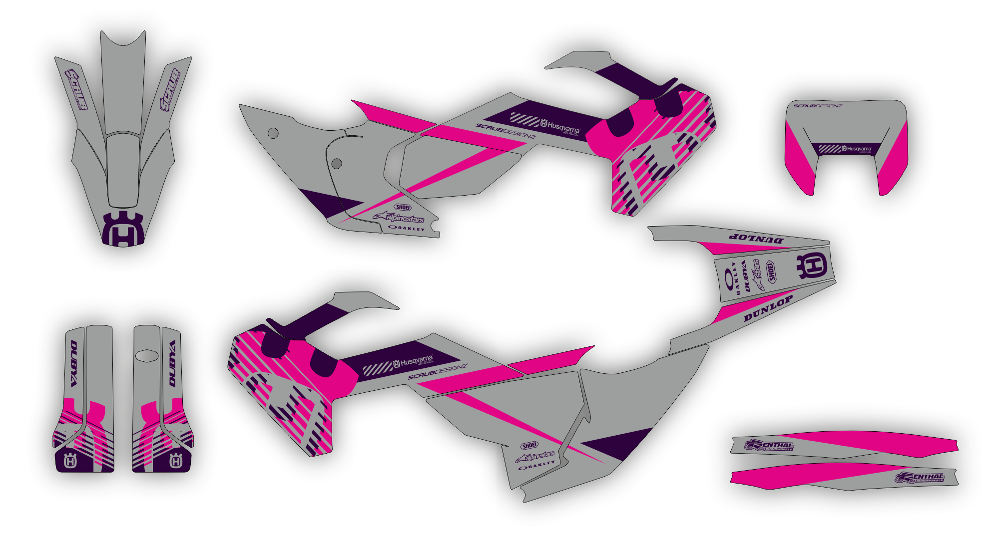 Stock Kit - 536 - Husqvarna TE-FE 24 - H16 R4