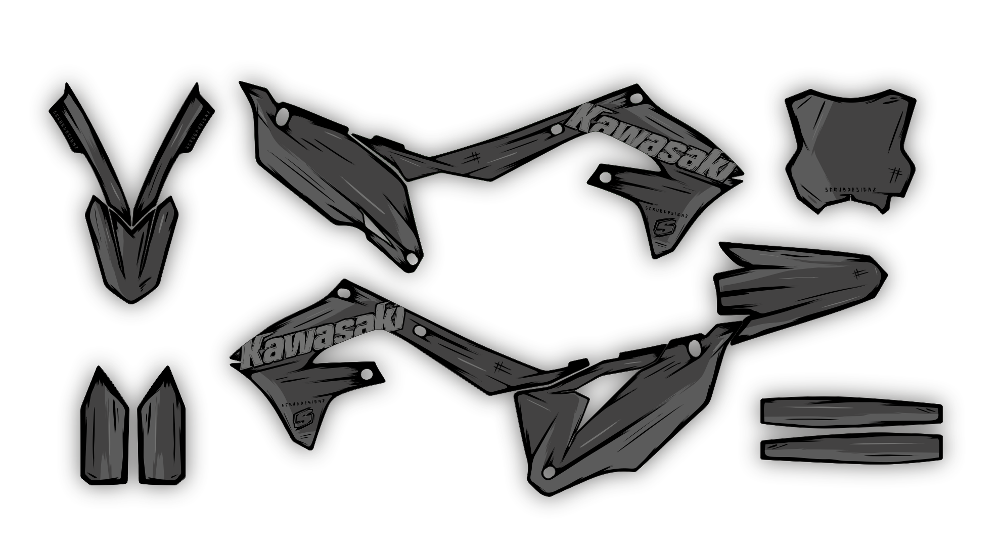 Stock Kit - 539 - Kawasaki KXf 250 21-24  - ARTLEX R3