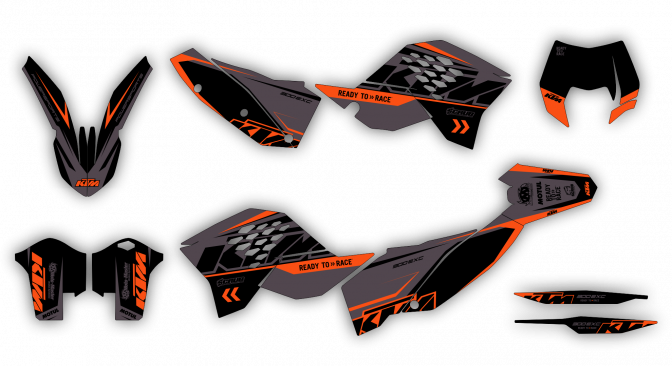 Stock Kit - 545 - Ktm 300 Exc 2011 BP - SO11807