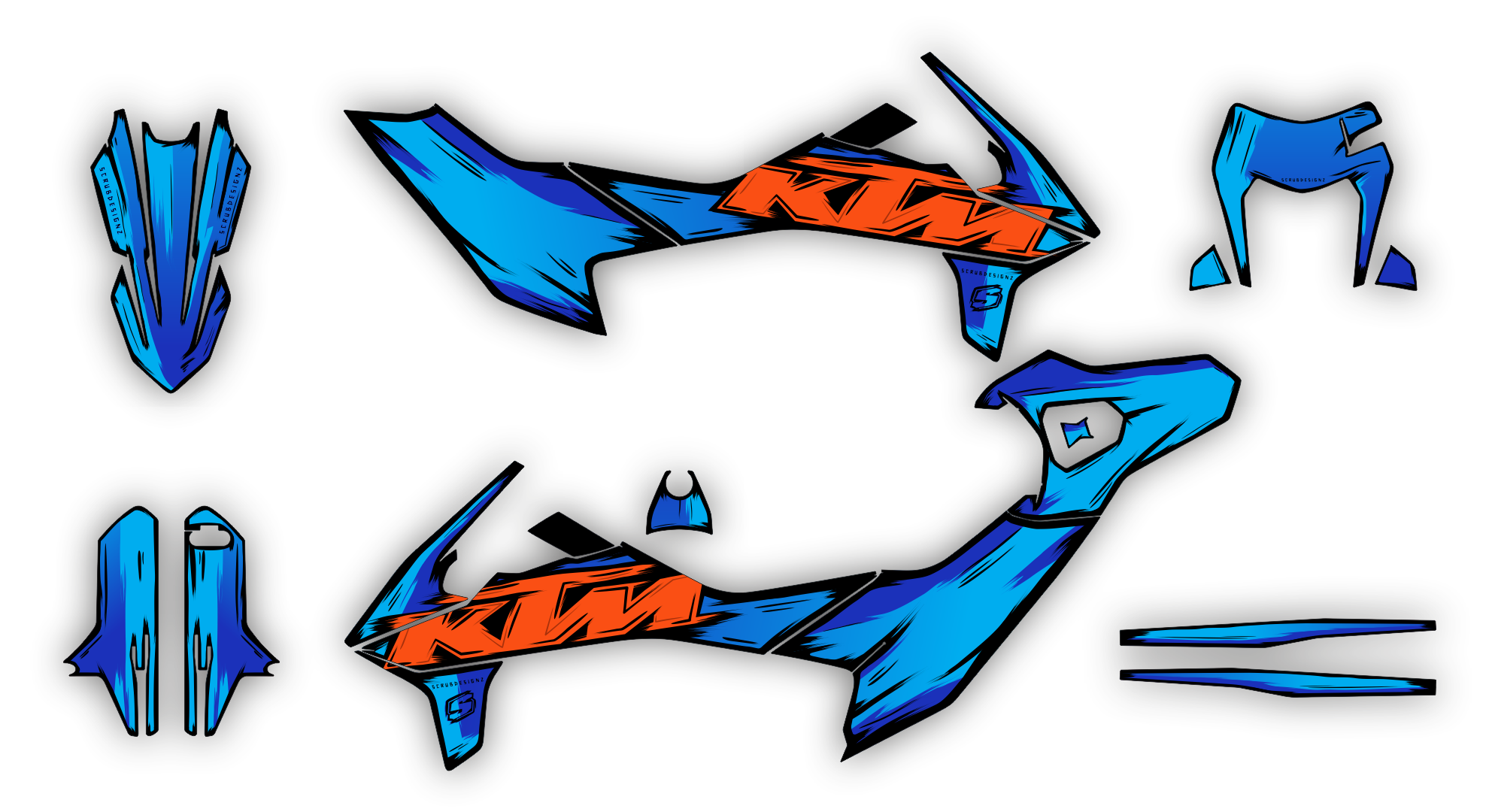 Stock Kit - 548 - KTM EXC 20-23 - SE1025 R3