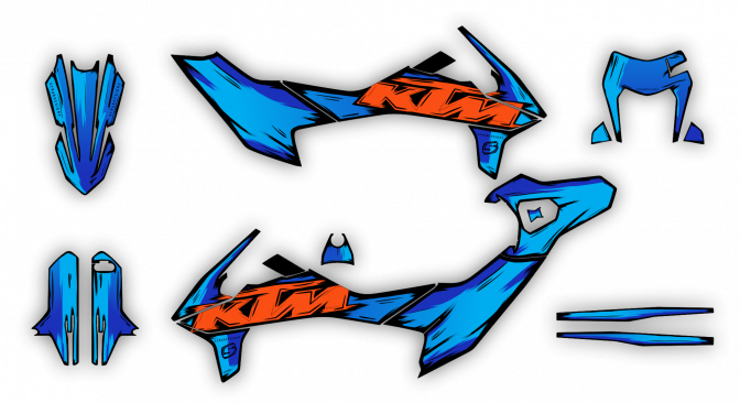 Stock Kit - 548 - KTM EXC 20-23 - SE1025 R3