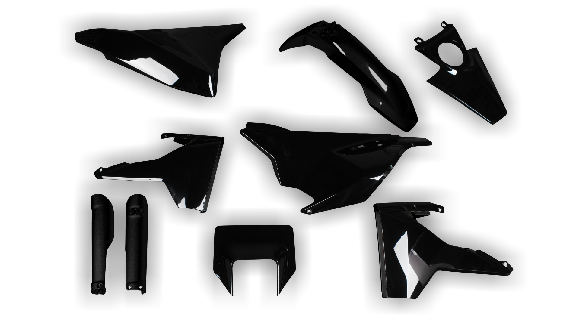 Husqvarna 14-> EN 701 2016-2024 Plastics Kit - Full Kit Black