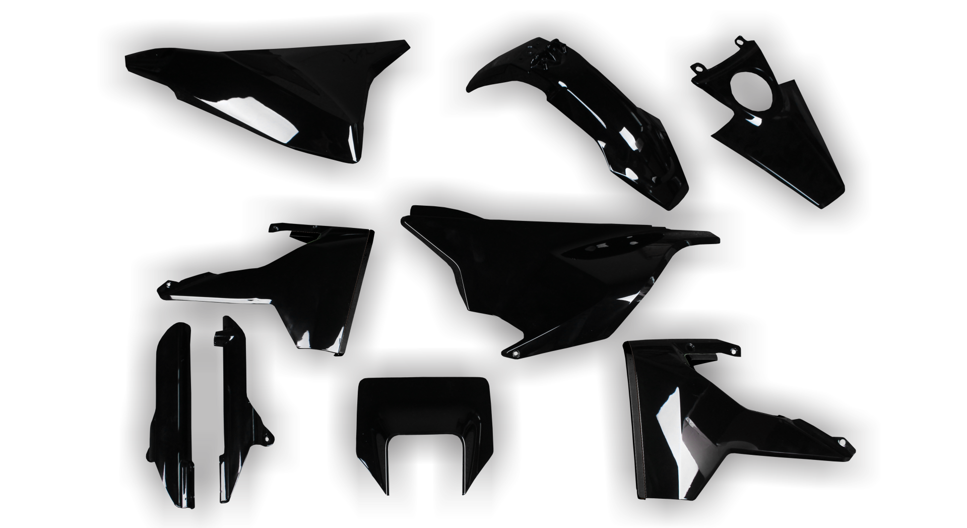 パーツ Husqvarna Plastic parts kit 701Supermoto Husqvarna 2022 701 Supermoto Plastics Kit: Complete Wrap & Fender