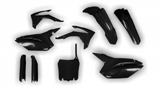 Honda CRF 450R 2013-2016 Plastics Kit - Full Kit Black