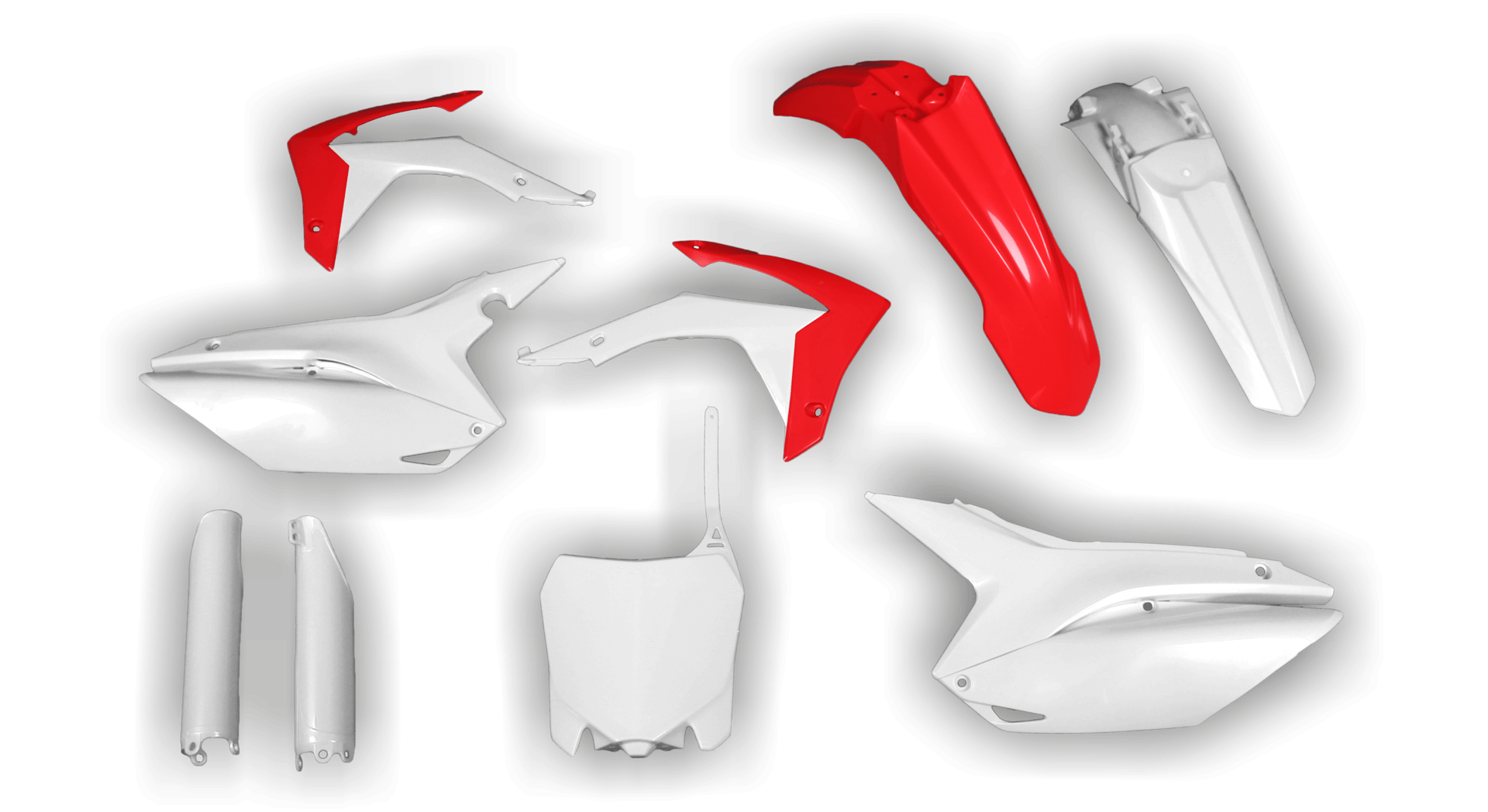 Honda CRF 250R 2014-2017 Plastics Kit - Full Kit Black