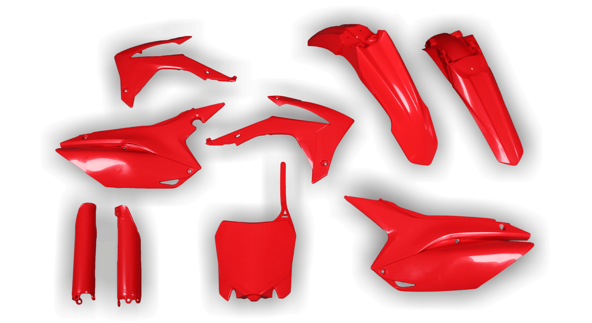 Honda CRF 450R 2013-2016 Plastics Kit Full Kit Red