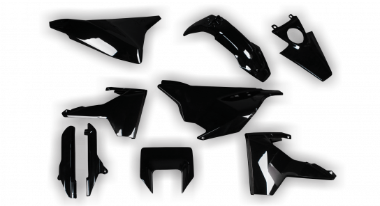 Husqvarna 14-> SM 701 2016-2023 - Plastics Kit - Plastik Kit - Kit Plastique - Full Kit Black