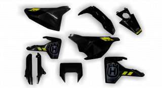 Husqvarna 14-> SM 701 2016-2024 Plastics Kit - Full Kit Black