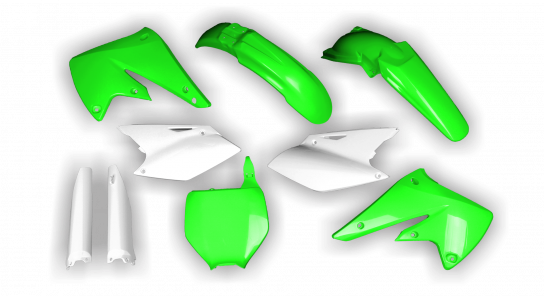 Plastics Kit - Kawasaki - KX 250F - 2004-2005 - Full Kit - OEM