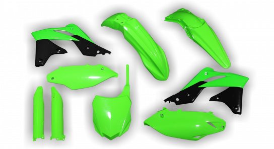 Plastics Kit - Kawasaki - KX 250F - 2013-2016 - Full Kit - Green