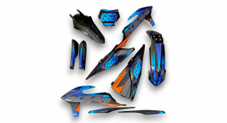 RTECH Kit Plastiche KTM EXC/EXC-F 24-, Arancione/Nero | Maciag Offroad - Foto 6