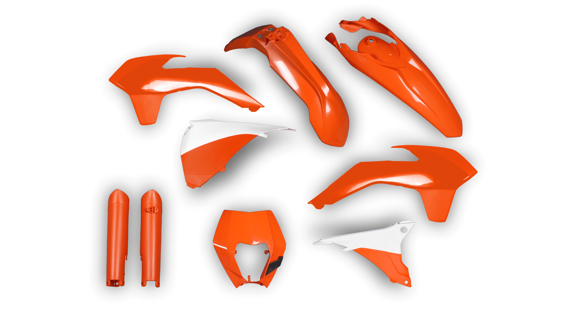 KTM EXC EXC-F / XC-W XCF-W 2014-2015 Plastics Kit - Full Kit OEM 1