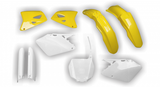 Suzuki RM 250 2004-2008 - Plastics Kit - Plastik Kit - Kit Plastique - Full Kit OEM