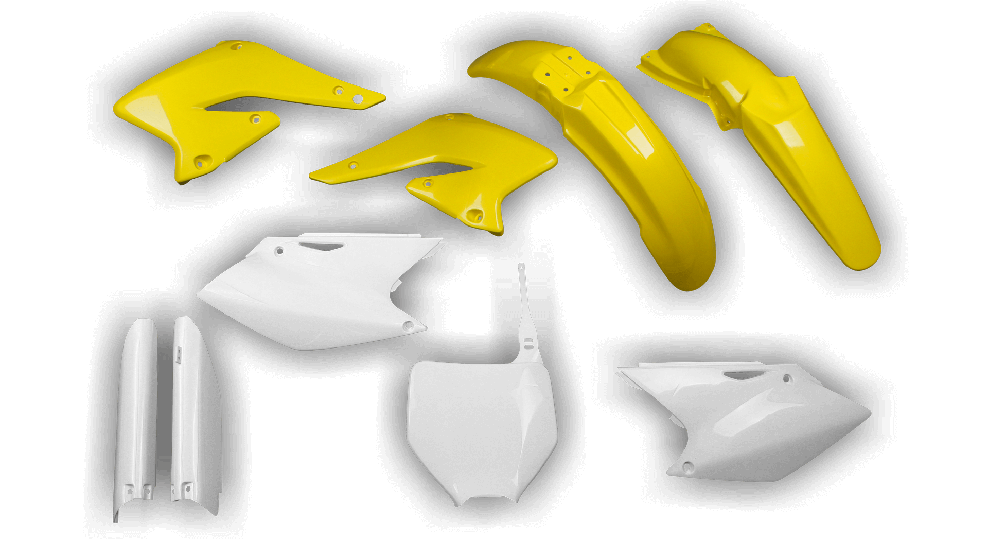 Suzuki RMZ 250 2004-2006 - Plastics Kit - Plastik Kit - Kit Plastique - Full Kit OEM