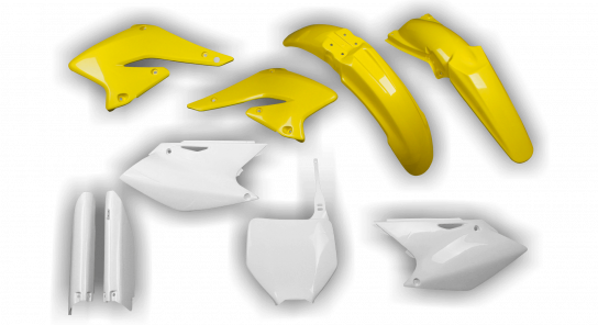 Suzuki RMZ 250 2004-2006 - Plastics Kit - Plastik Kit - Kit Plastique - Full Kit OEM