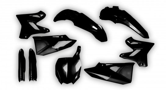 Yamaha - YZ 250 2021 - Plastics Kit - Plastik Kit - Kit Plastique - Full Kit Black