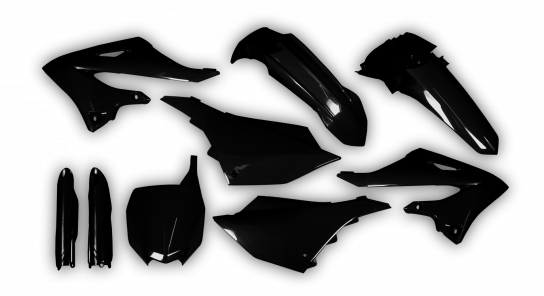 Yamaha - YZ 250 2022-2023 - Plastics Kit - Plastik Kit - Kit Plastique - Full Kit Black