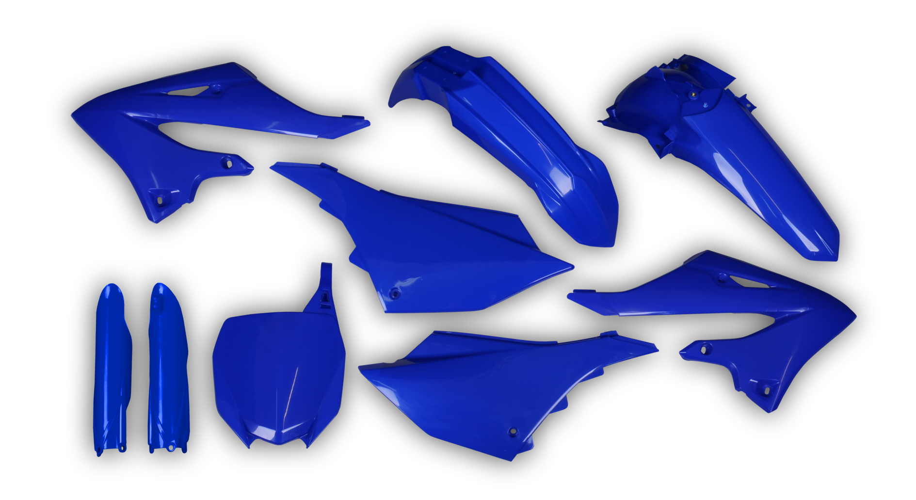 Yamaha - YZ 250 2022-2023 - Plastics Kit - Plastik Kit - Kit Plastique - Full Kit Blue