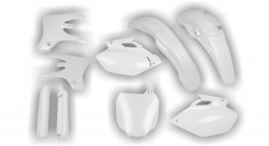 Yamaha - YZ450F 2003-2004 - Plastics Kit - Plastik Kit - Kit Plastique - Full Kit White