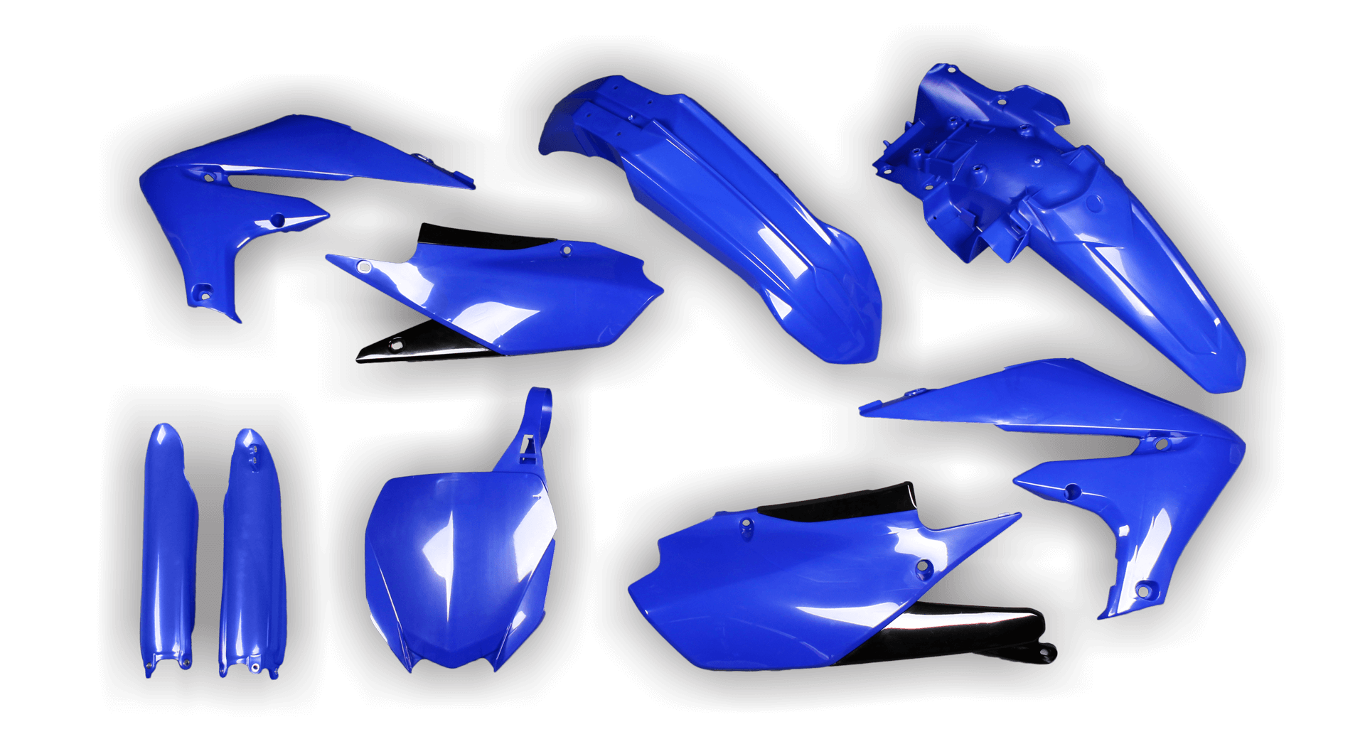Yamaha - YZ250FX 2020-2021 - Plastics Kit - Plastik Kit - Kit Plastique - Full Kit Blue
