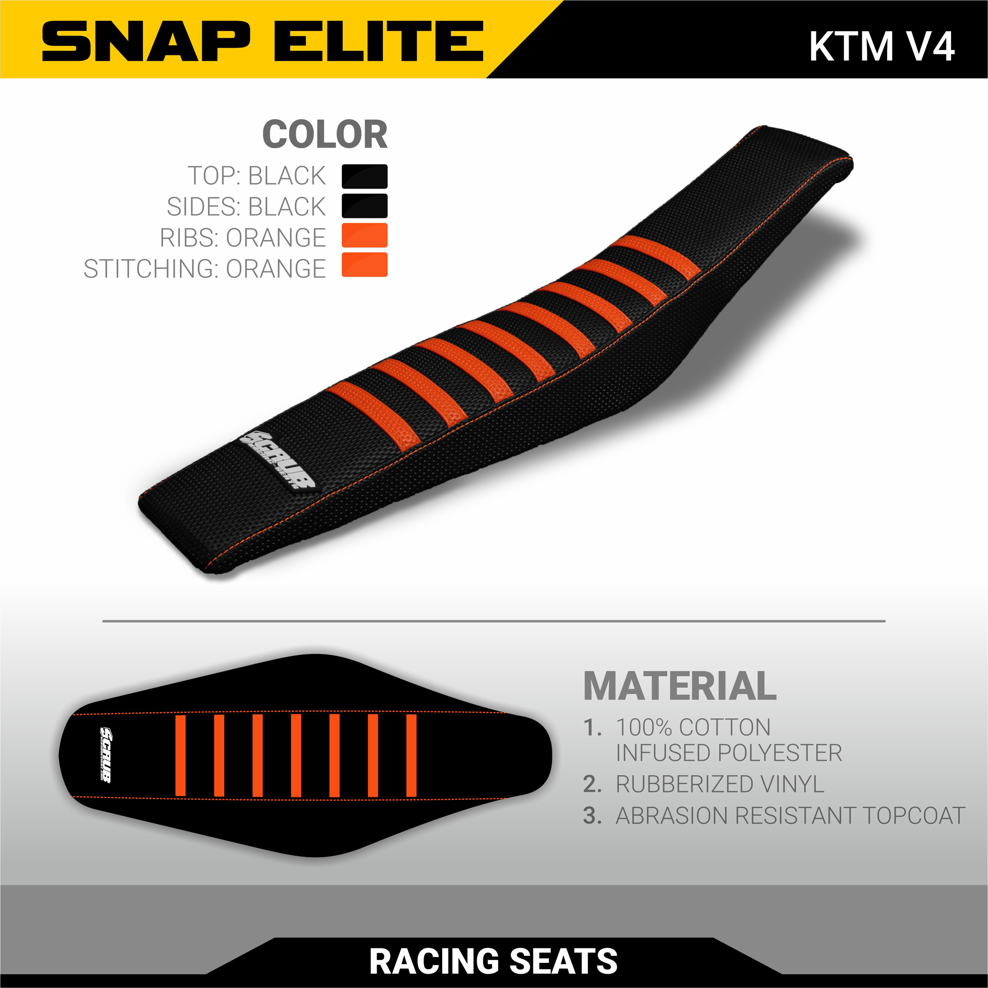SEAT COVER KTM 2019 2022 Action price