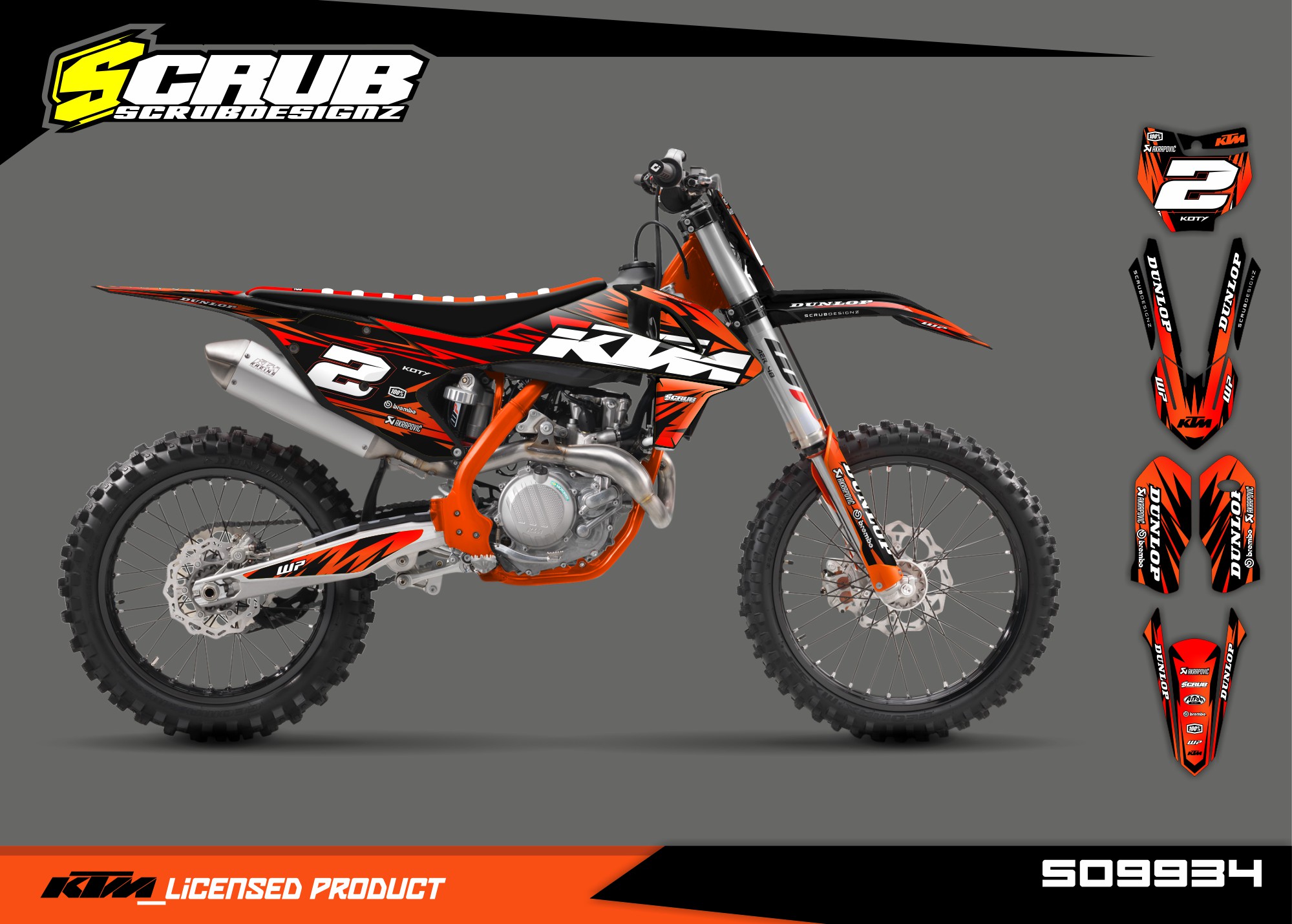 KTM - SX-SXF Series - 2016-2018