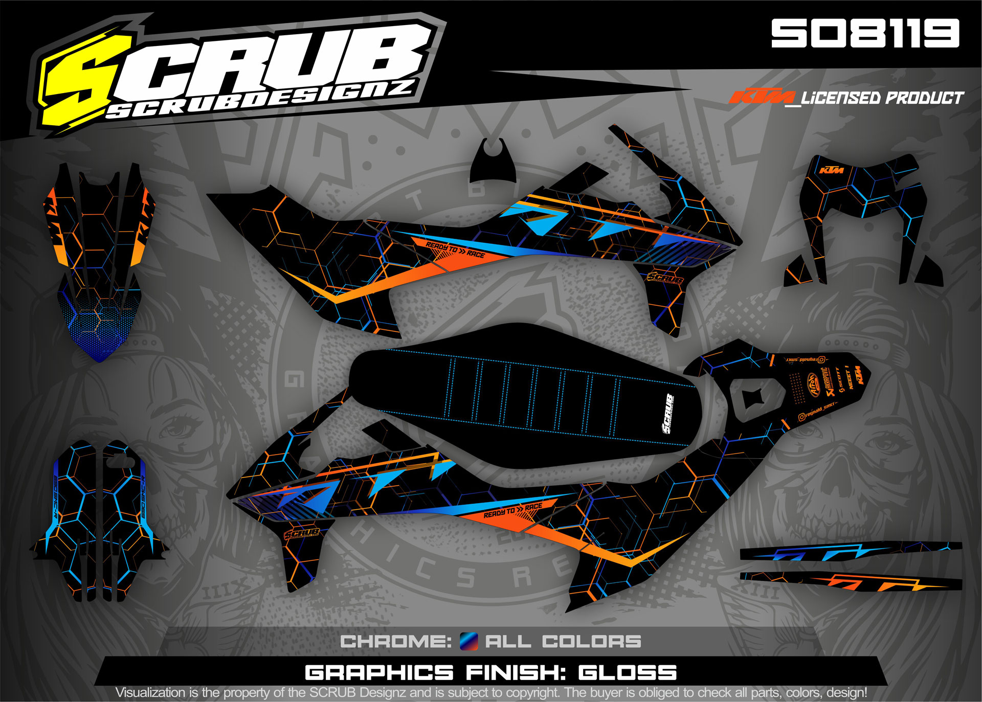 Scrubdesignz Komplexes Design